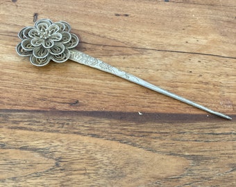 Flower Hairpin Hair Ornament Hair Stick Tribe Design