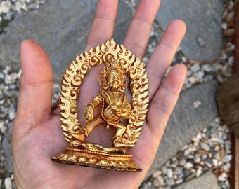 ジャンバラ銅像：チベット仏教美術 - Etsy 日本