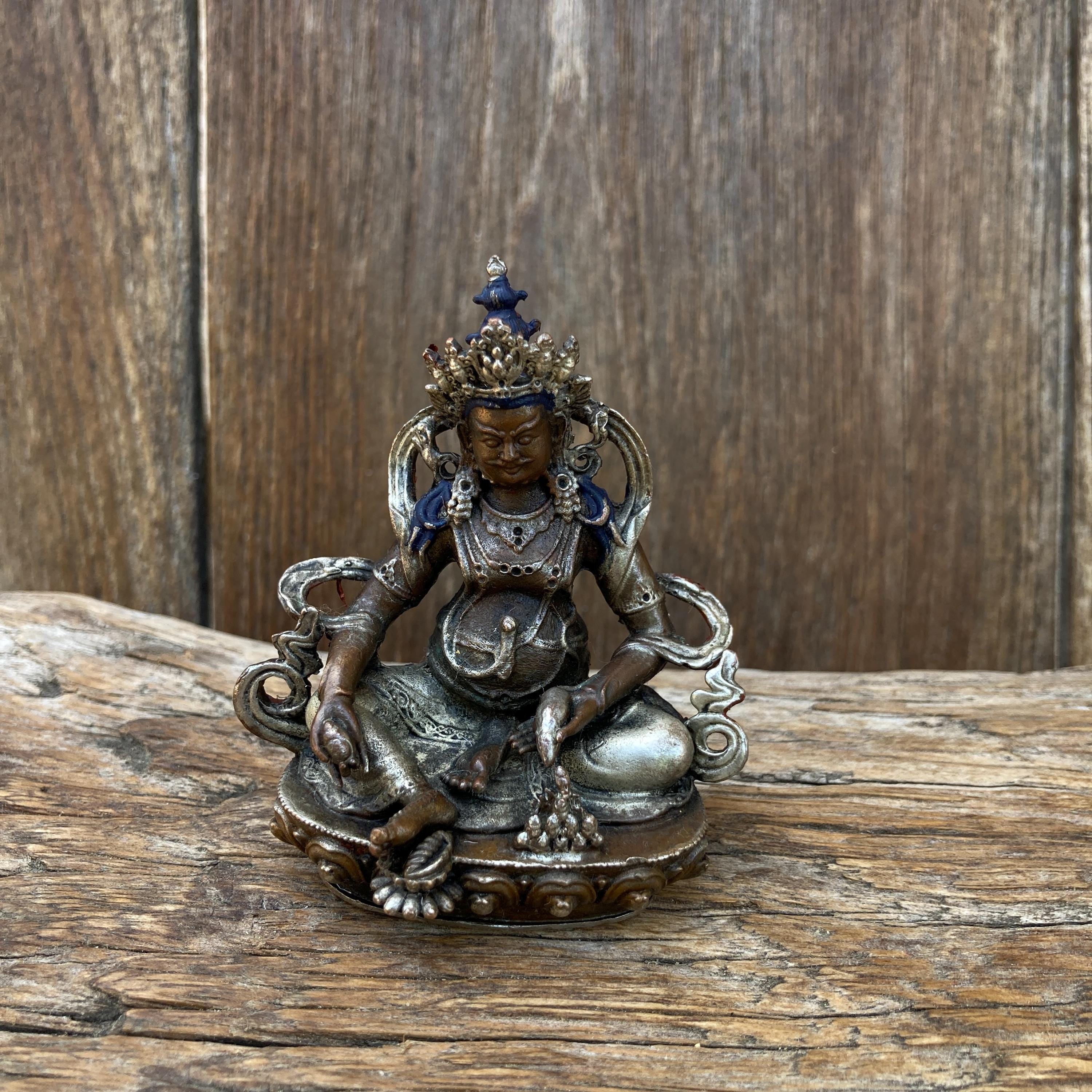 ジャンバラ菩薩像 チベット仏教 室内装飾 - Etsy 日本