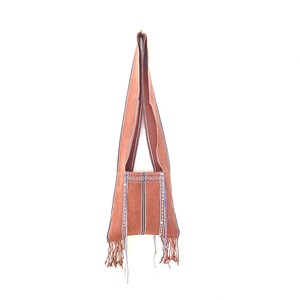 Kleine Schultertasche aus gewebter Baumwolle Hill Tribe Style Accessoires