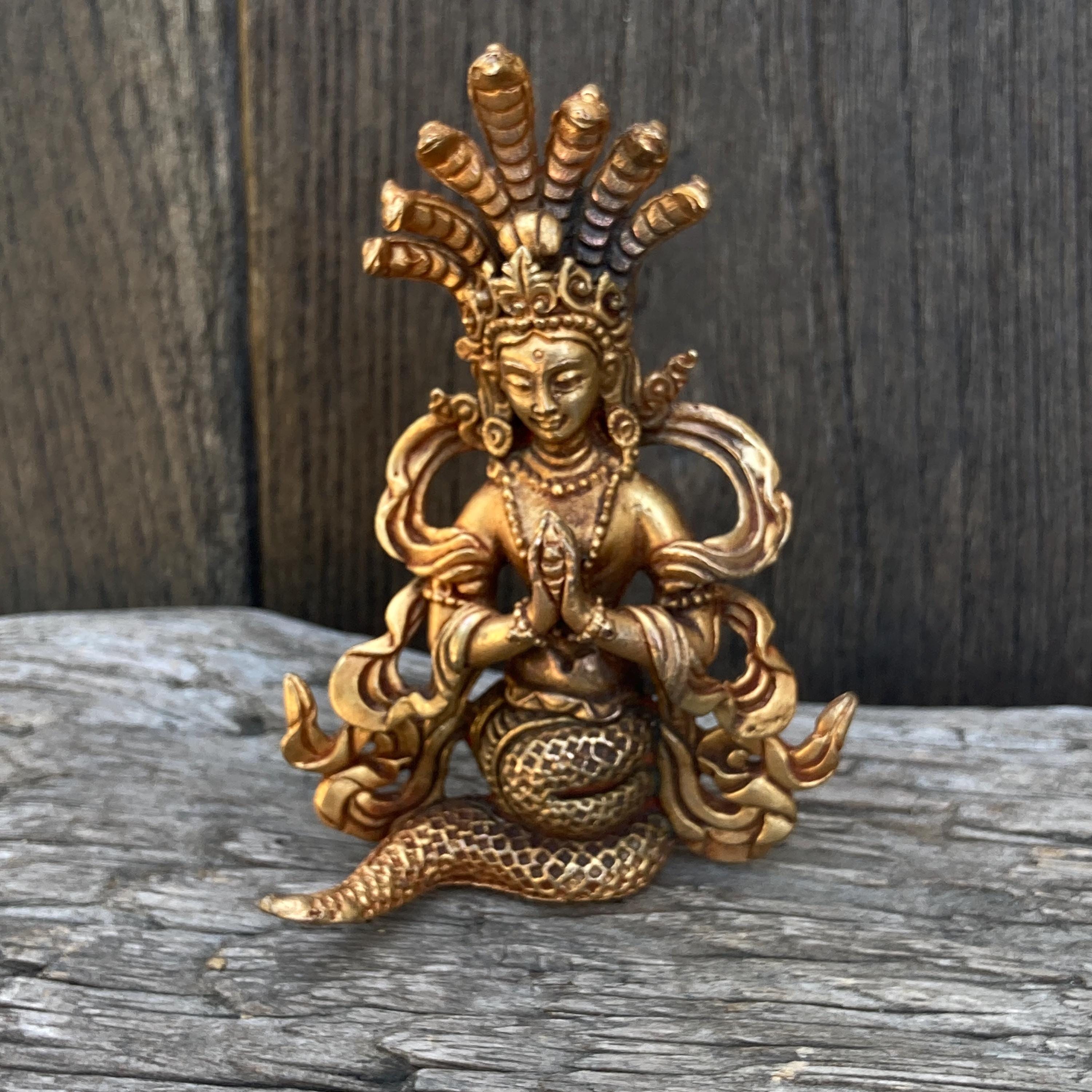 Naga Kanya 蛇の女神の置物: 仏教の家の装飾 - Etsy 日本
