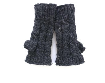 Woolen Wrist Warmers Fingerless Gloves