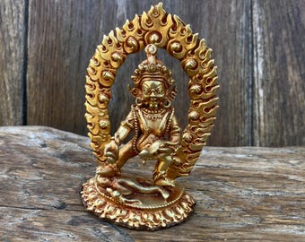 ジャンバラ銅像：チベット仏教美術 - Etsy 日本