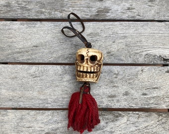 Tibetan Skull Tassel Ornament Door Hanging