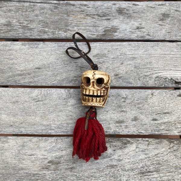 Tibetan Skull Tassel Ornament Door Hanging