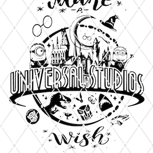 Make a Wish Adventure Svg, Family Adventure Svg, Universal Studios Adventure, Cut File Cricut