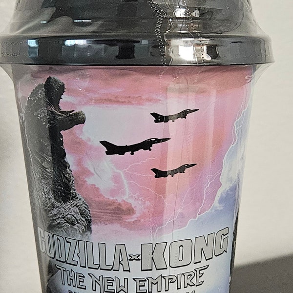 Godzilla VS Kong Reusable Drink Cup