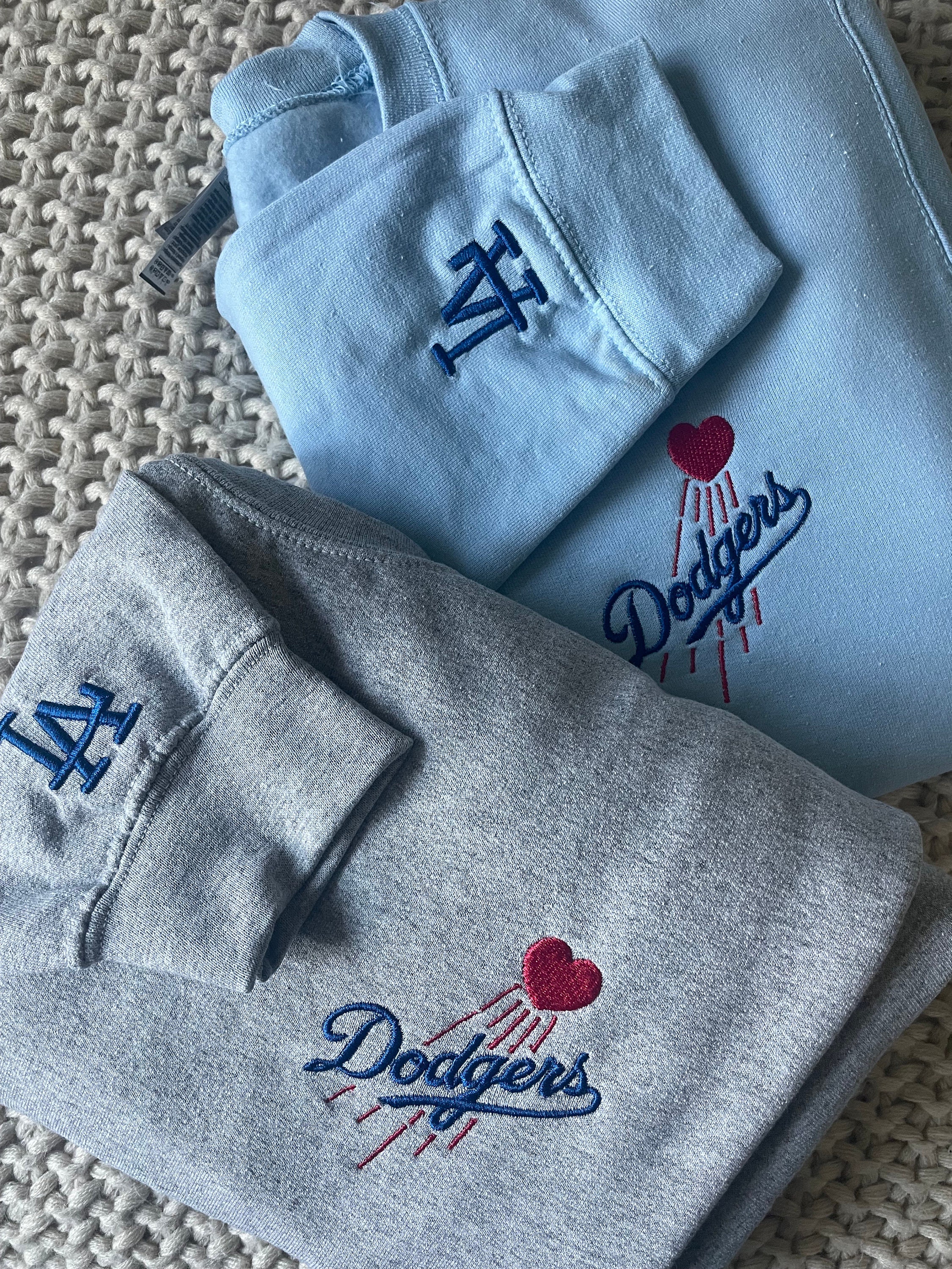 Dodgers Sweater Logo History EST 1883 Los Angeles Dodgers Gift -  Personalized Gifts: Family, Sports, Occasions, Trending