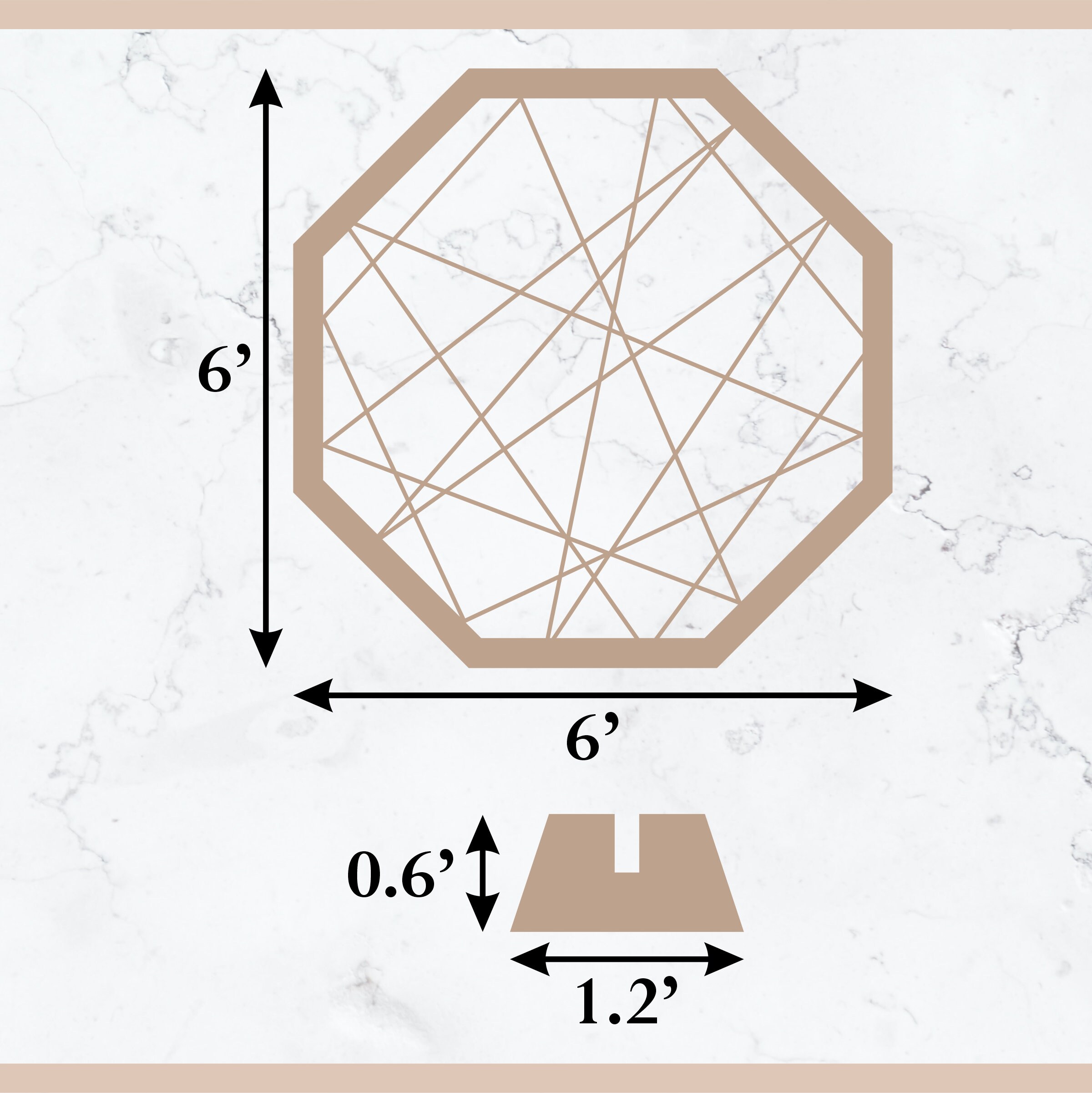 Octagon Sign Template, Backdrop Svg, Wedding Backdrop Svg, Png, Eps ...