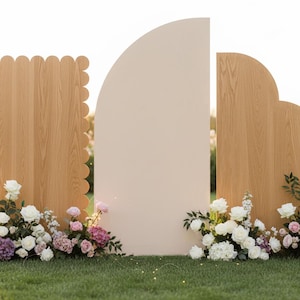 File SVG per sfondo ad arco, cartello per matrimoni ed eventi tagliato al laser (download digitale)