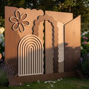 Arch Backdrop SVG Template, Event Decor (Digital Design)