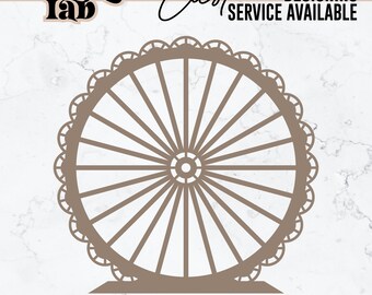 Ferris Wheel Arch SVG Template | Wedding Backdrop, Social Media (Digital Download)
