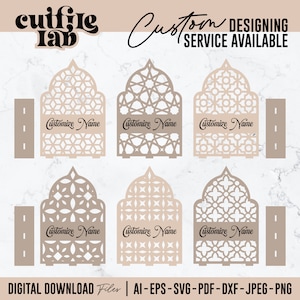 Arche mauresque Svg, motif islamique arche SVG, Svg motif sans couture. Art mural islamique Cricut laser, fichier vectoriel, Svg, Png, Eps
