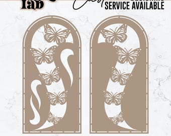 Butterfly Arch Backdrop SVG, Event Template (Digital Download)