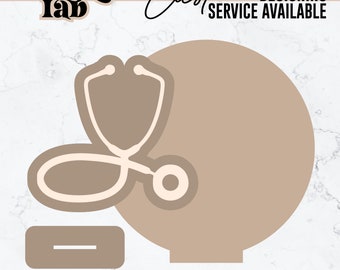 Doctor Sign SVG: Healthcare Social Media Template (Digital Download)
