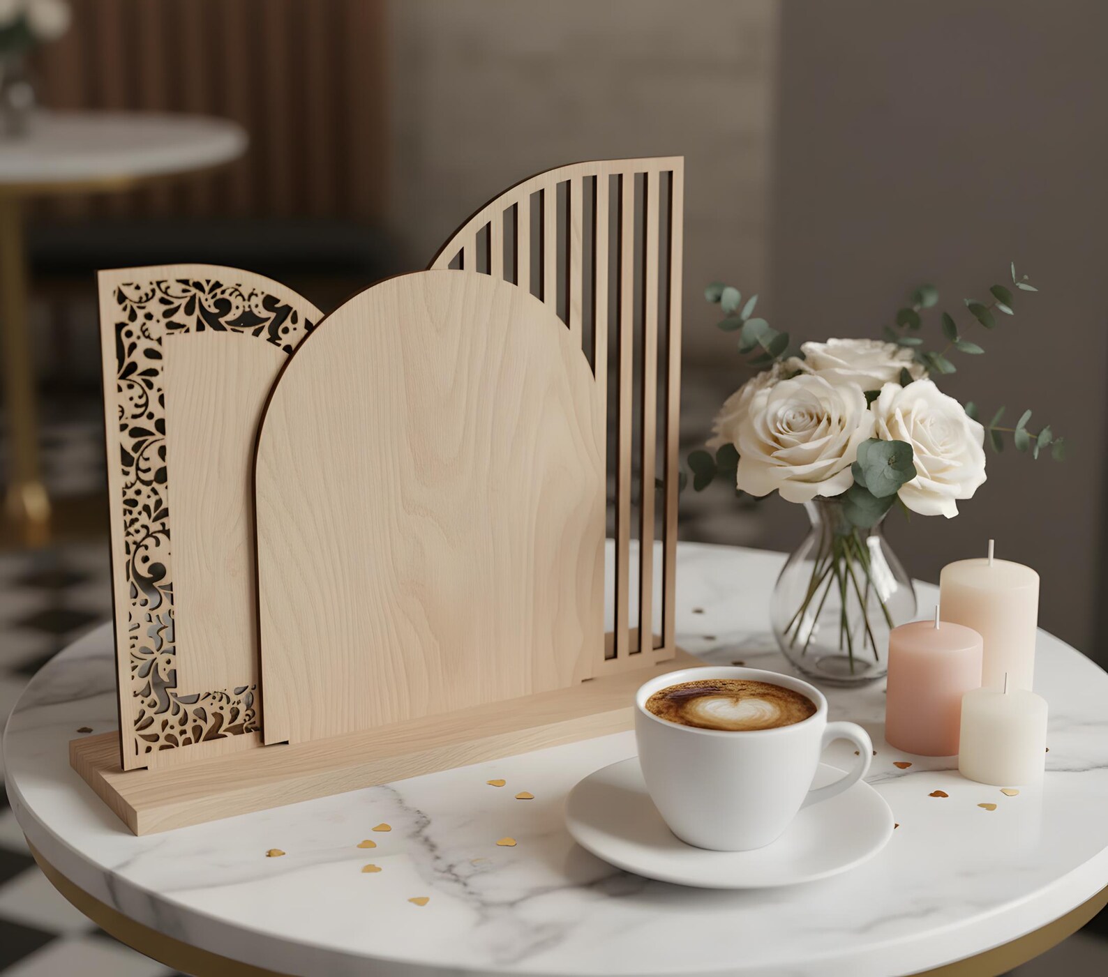 Rattan Arches Svg, Full Arches Sign SVG, Wedding Template, Laser Cut ...