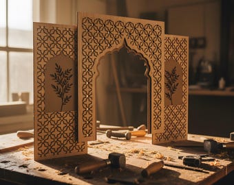 Moorish Arch SVG, Islamic Pattern, Laser Cut File (Digital Download)