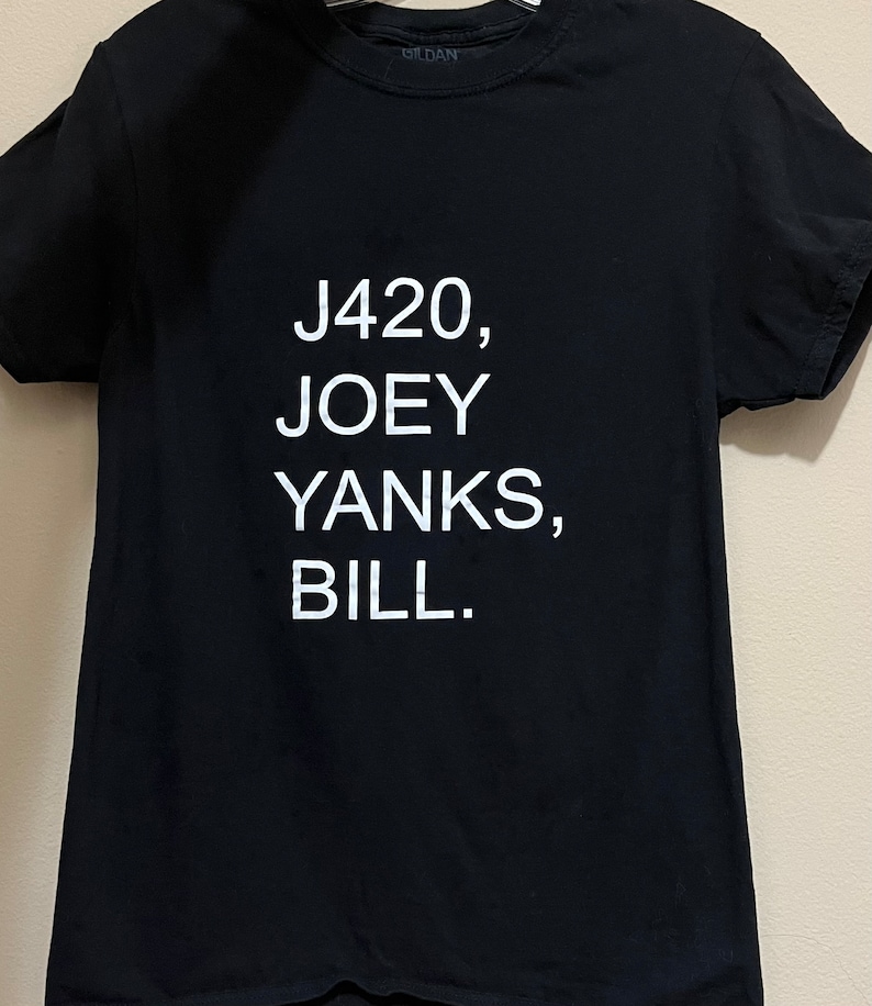 Jersey Shore J420,JOEY YANKS,BILL Tee - Etsy
