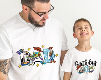 Custom Birthday Shirt, Custom Family Birthday T shirt,  Funny Birthday Toy Shirt, Trendy Birthday Tee, Family Matching Shirt, Birthday Tee