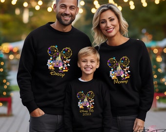 Disney Trip 2026 Sweatshirt, Matching Family, Family Vacation,  Disney Cruise shirt, Disneyworld Trip Hoodie, Mickey and Minnie Sweater