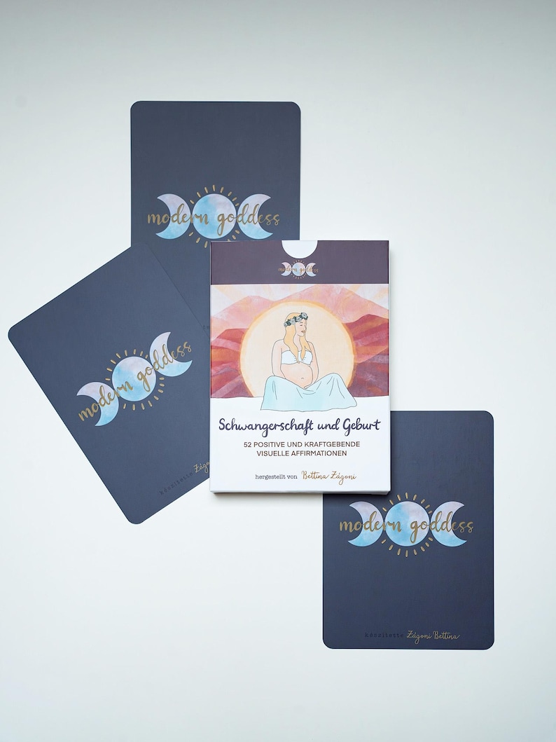 GERMAN DECK ! Schwangerschaft und Geburt Affirmationskarten image 10