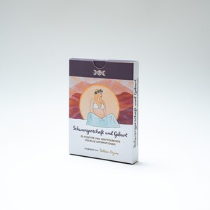 GERMAN DECK ! Schwangerschaft und Geburt Affirmationskarten image 11