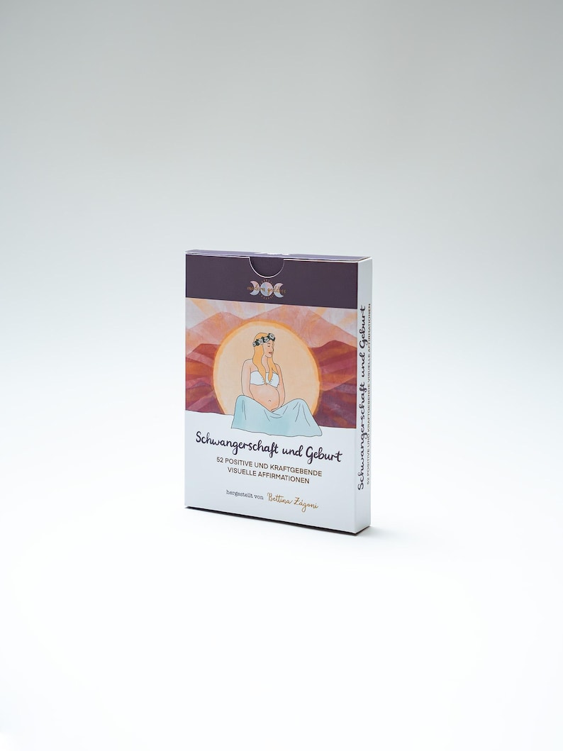 GERMAN DECK ! Schwangerschaft und Geburt Affirmationskarten image 11