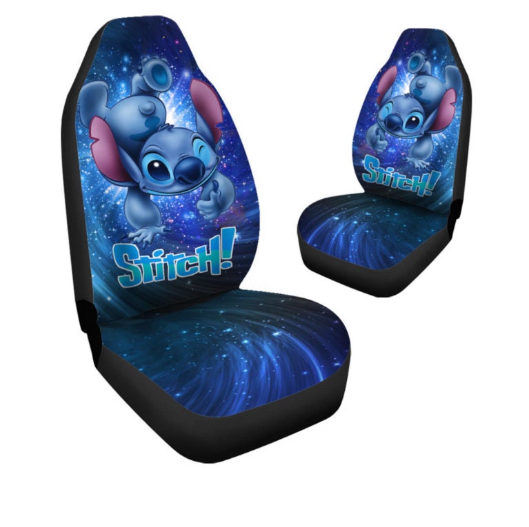 Discover Galaxy Stitch Lilo und Stitch, Cartoon Kunst inspirierter Autositzbezug