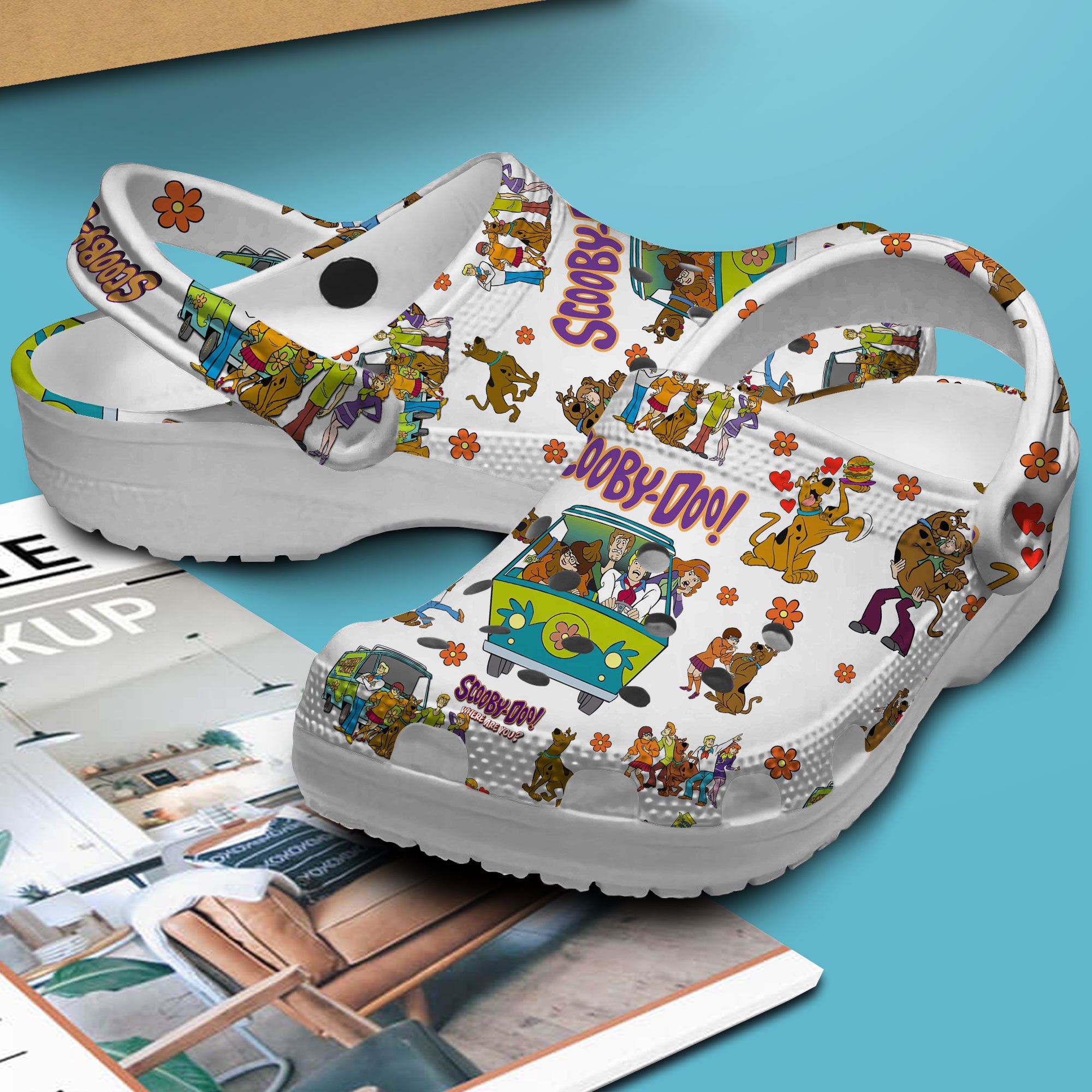 Scooby Doo Christmas Shoes, Scooby Doo Summer Clogs