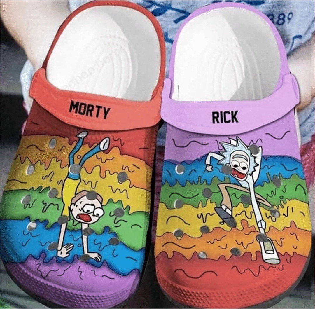 melos rick and morty shoes