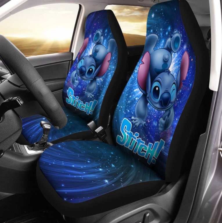 Discover Galaxy Stitch Lilo und Stitch, Cartoon Kunst inspirierter Autositzbezug