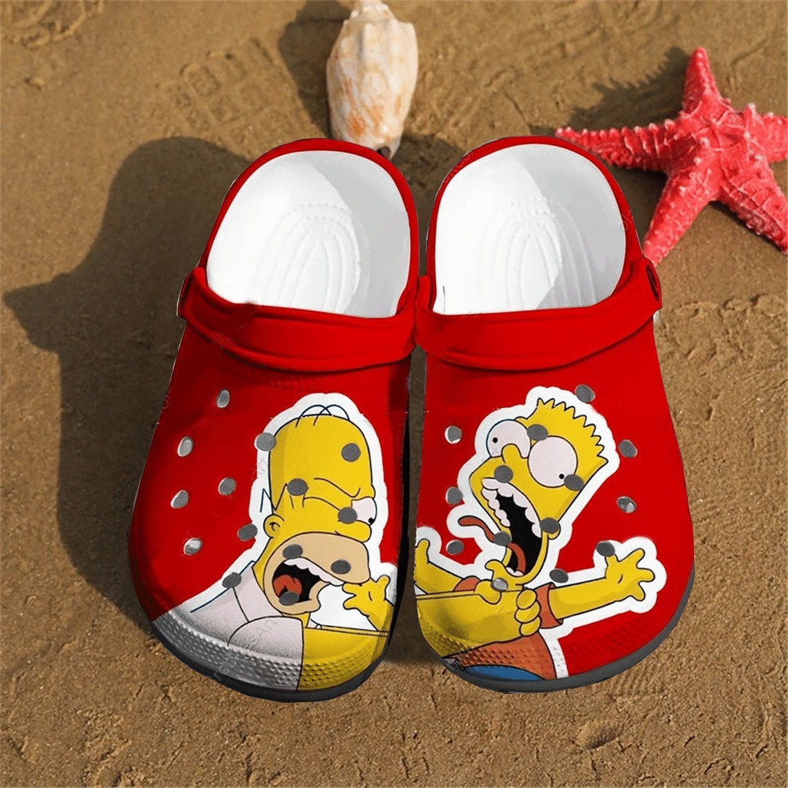 The Simpsons TV Series Shoes, The Simpsons Clogs