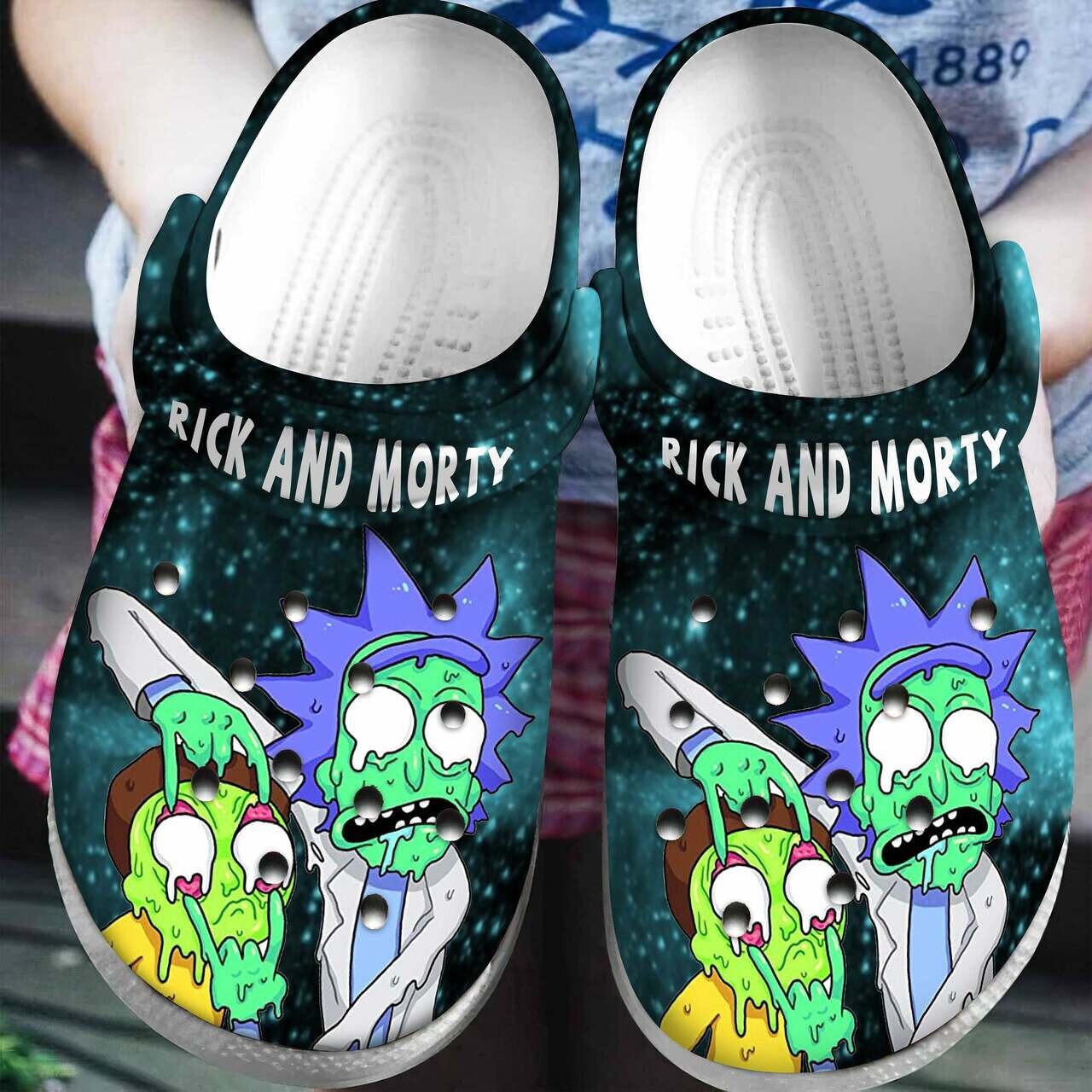 Crocs rick and 2025 morty