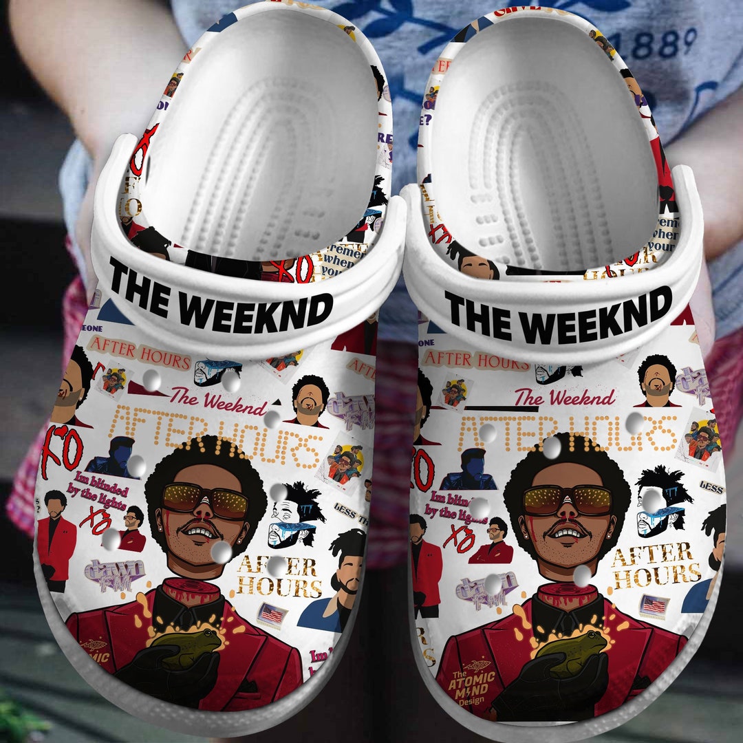 the weeknd custom shoes