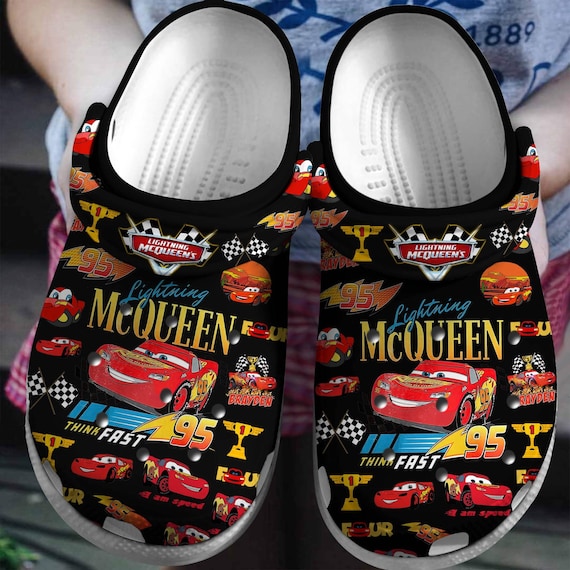 Buy Disney Boys' Pixar Cars Sneakers – Light-Up Lightning McQueen Shoes  (Toddler/Boy), Size 12 Little Kid, Black/Red Online at desertcartINDIA