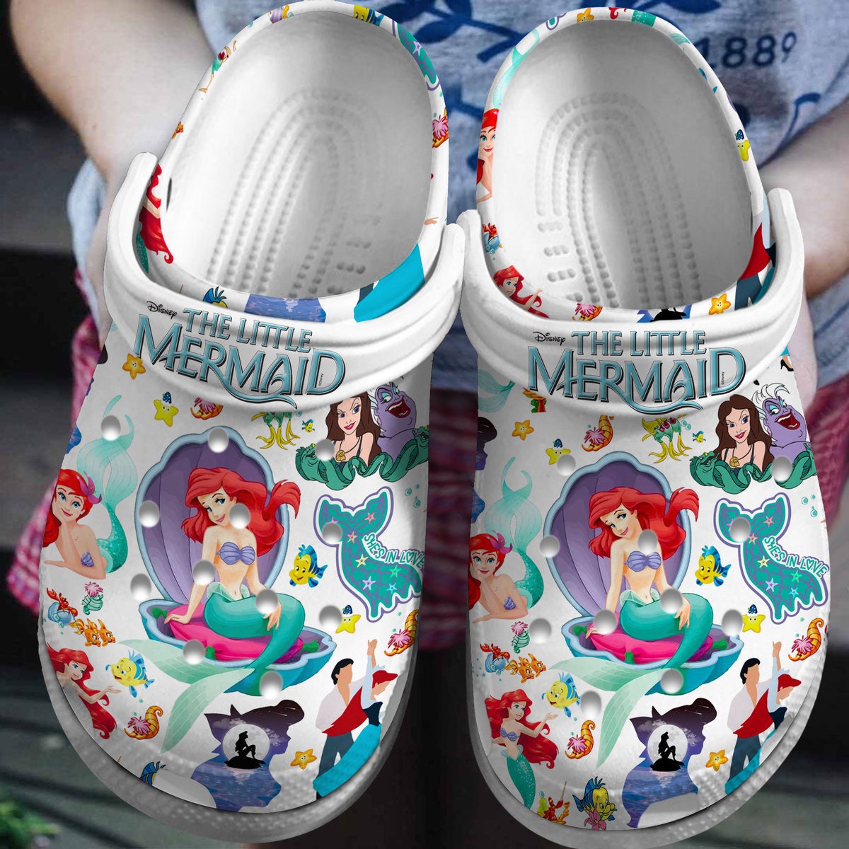 Little mermaid sandals sale