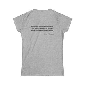 Frauen Softstyle T-Shirt - Hunter Thompson