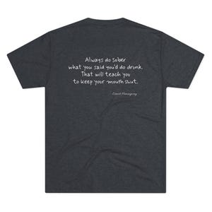 Unisex Tri-Blend Crew Tee - Ernest Hemingway