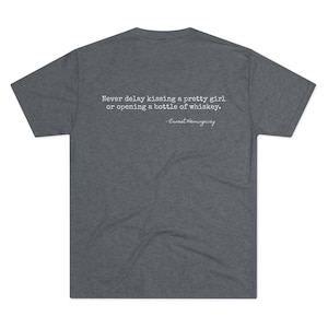 Unisex Tri-Blend Crew Tee - Ernest Hemingway