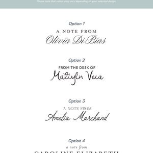 Set of 25 Personalized Watercolor Freesia Stationery Set: Custom Floral ...