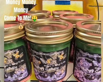 Powerful (4oz) Homemade Money Candles