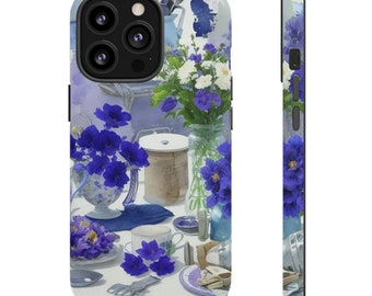 Tough Cases Romantic  purple Valentine's Day gift for Her Phone Case Tough Cases for iPhone Google Pixel, Samsung Galaxy