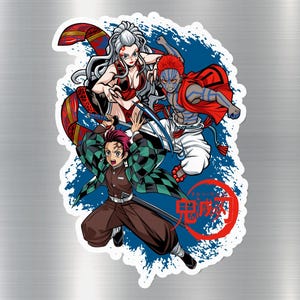 Demon Slayer Magnets, Anime Fridge Magnets, Anime Character Magnets, Japanese Anime Magnets, Collectible Anime Magnets