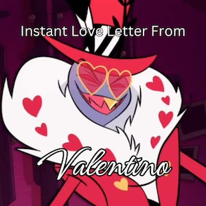 Carta de amor instantánea de Valentino