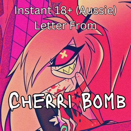 Hazbin cherri bomb - Etsy 日本 Hazbin cherri bomb - Etsy 日本