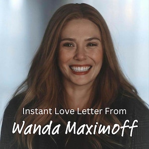 Carta de amor instantánea de Wanda Maximoff