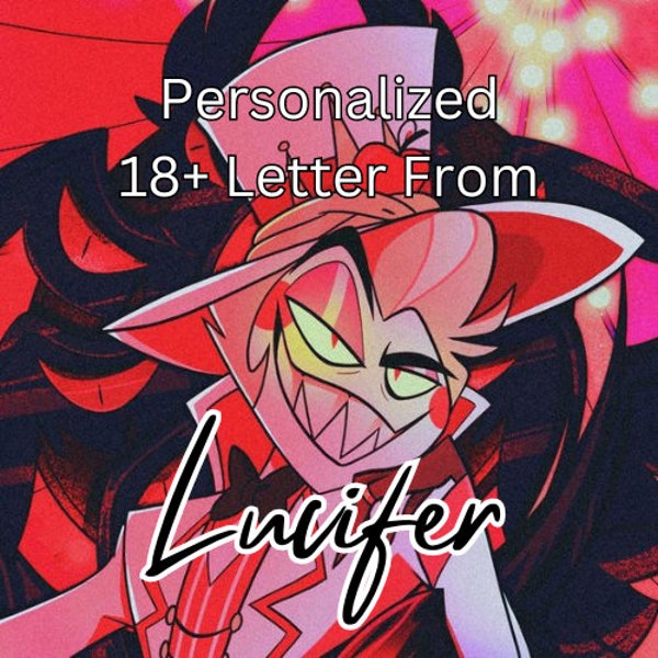 Carta personalizada para mayores de 18 años de Lucifer