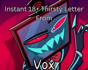 Hazbin Hotel Alastor Vox and Husk Wiggle Standee - Etsy