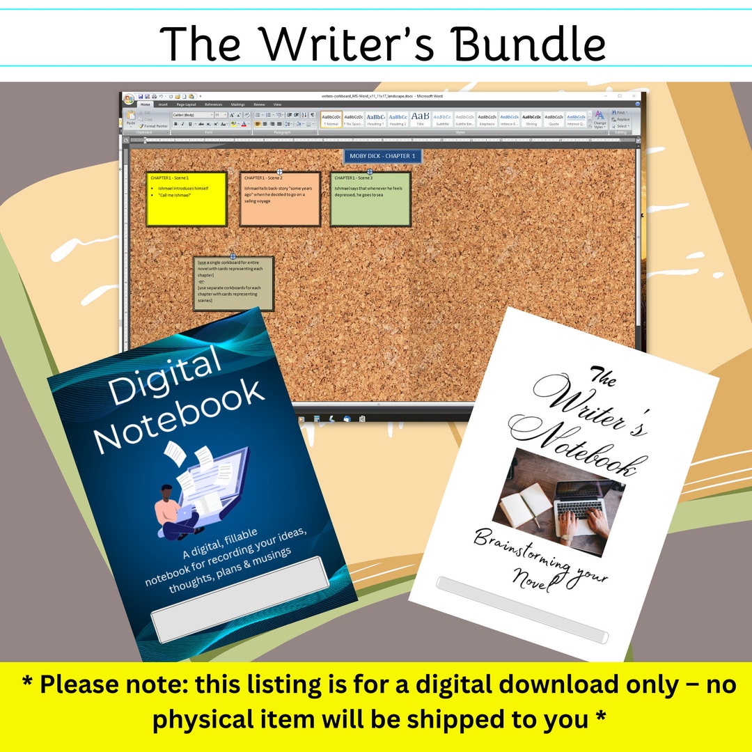 The Writer's Bundle - Etsy
