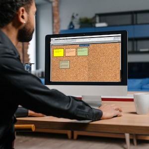 The Writer's Cork Board: tablero de corcho digital virtual para autores, escritores y escritores, NaNoWriMo